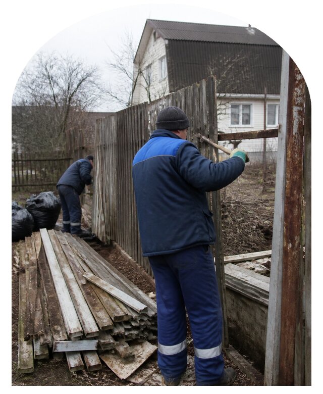 Демонтаж забора в Нурлате по цене от 4692 р. | Метпроект-Нрт